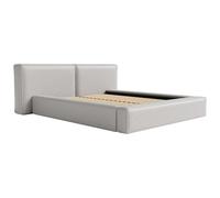 Pascal Morabito-Canapé abatible 140 x 190 cm - Tela - Gris Claro - TIMANO