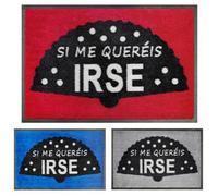 Paso Felpudo Friki Original 40x60 Rojo Lavable Antideslizante