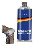 Pasta De Soldadura De Metal - Líquido De 100 G | Pasta De Reparación De Metal Con Varilla Raspadora Nd | Pegamento Epoxi | Relleno De Acero, Cobre Y Aluminio | Kit De Unión De Resistencia Industrial P