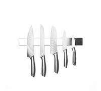Pastilla de Cuchillo de Acero Plateado Magnético Para Cocina, Hogar, Garaje, Oficina Y Cobertizo