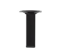 Pata cuadrada 30 x 30 mm 15 cm negra