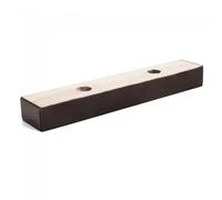 Pata de Madera Haya Resistente para Muebles - Tozo 22x2.5x4 - Color Wengue
