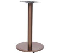 Pata De Mesa De Bistró Dorada Ø45x72 Cm Acero Inoxidable Vidaxl