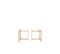 Pata de Mesa Rectangular Roble