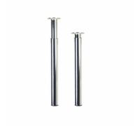 Rei Pata extensible cilíndrica Mod. 406E – Acero cromo brillo Ø60 Altura 710 mm