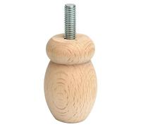 Pata para muebles Ranni (Ø x Al: 3,6 x 5,5 cm, Madera)