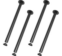 Patas ajustables para escritorio de 762 mm, juego de 4 patas de acero reforzado para muebles de oficina, ideales para proyectos de bricolaje. Capacidad de carga de 544,3 kg. Patas robustas para escrit