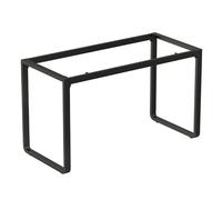 Patas de hierro fundido for mesa comedor industrial(Black,120x50x72cm)