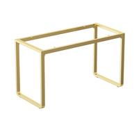 Patas de hierro fundido for mesa comedor industrial(Gold,120x50x72cm)