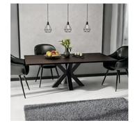 Patas de mesa harlan metal negro industrial 85x85x71 cm