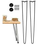 Patas De Mesa Metálicas Par De Patas De Hierro