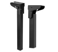 Patas de mesa plegables ajustables de 90° - 2 piezas de soporte resistente para sofá, cama, escritorio de laptop, gabinete, patas de muebles que ahorran espacio de 11 cm / 4.3in