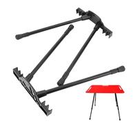 Patas de metal para mesa - 8,66 x 2,36 x 1,38 pulgadas patas para mesa de camping Gaambe Peer escritorio cargas pesadas de acero | Gaambe Peer mesa de comedor plegable ajustable Pr mesas plegables