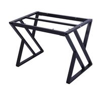 Patas for muebles de mesa centro, patas for comedor(Black,120x50x72cm)