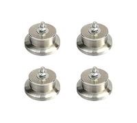 Patas para Muebles de Acero Inoxidable Cepillado,Patas de Sofá de Varilla Roscada M8,Patas de Mesa,Patas de Cama,Patas de Armario de Baño,11 Tamaños,con Tuerca y Arandela (3cm/1.2in)