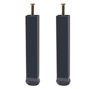 Patas Regulables para Somier,Set de 2 patas para Muebles Regulables Piernas ajustables para cama Accesorios Para Muebles De Bricolaje Patas Somier Graduables (33cm,A)