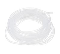 PATIKIL 1/8" ID x 3/16" OD Tubo de Silicona, 1 Rollo 16.4Ft Manguera de Silicona de Alta Pureza Tubo Flexible Transparente para Transferencia de Agua Aire Líquido En Casa
