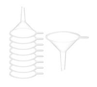 PATIKIL 16 Pcs Embudo De Plástico Transparente De 2 Pulgadas Para Llenar