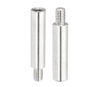 PATIKIL 2 Pcs Separadores Extensión Tornillos M8x55+12mm Acero Inoxidable, Adaptadores Rosca Métrica Macho Hembra Para PCB, Drone Quadcopter, Computadora Y Kit Tablero Circuito