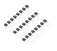 PATIKIL 24 Piezas Termistores NTC 10 Ohm NTC10D-11 Termistor Para Medición | Limitador De Corriente De Arranque, De Alta Sensibilidad, Coeficiente De Temperatura, De Temperatura