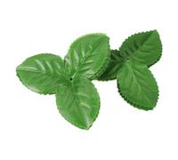 PATIKIL 3.7" Hojas Verdes Artificiales 50 Pcs Hojas De Follaje Falso Sépalos Follaje Artificial Hojas De Rosa Falso Guirnalda Suministros para Arreglos De Bodas Coronas Decoración Verde