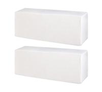 PATIKIL 33.9" Funda para Aire Acondicionado, 2 Piezas Fundas De Polvo Tejidas A Prueba De Polvo para Aires Acondicionados Split De Pared, Beige