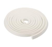 PATIKIL 5/8"An x3/8"T x9.8 Pies Tira de Sellado de Espuma de Silicona Cordón de Burlete de Goma de Esponja Sólida Cuadrada de Alta Densidad Blanco