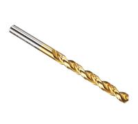 PATIKIL Brocas de 7.2mm, Acero de Alta Velocidad M42 con 8% Cobalto, Vástago Recto Jobber 135°, Recubierta de Nitruro de Titanio (TiN) para Acero Inoxidable y Metales Duros - 1 Unidad