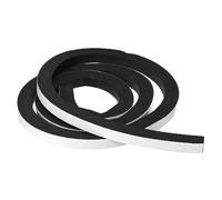 PATIKIL Burlete para Puertas, 1 Rollo 15x20mm Espuma Sellar Cinta Adhesivo Aislamiento Tira para Puerta Ventana Aire Acondicionador, Negro(6.56 Pies Longitud)