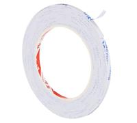 PATIKIL Cinta de Espuma de Sellado de 5 m / 16.4 Pies, 5 mm de Ancho 1 mm de Grosor Cinta de Sellado de Muebles de Puerta de un Solo Lado para Ventanas, Color Blanco