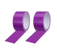 PATIKIL Cinta De Gaffer 4.8 cm x 15 Metros, Paquete De 2 Cinta Impermeable Para Marcado De Pisos Kit De Marcación Mate Para Cables Fotografía Filmación Fondo Deportivo, Morado