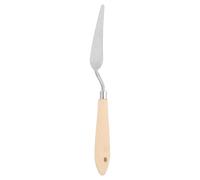 PATIKIL Espátula de arte, n.º 13, 22 mm, acero inoxidable, flexible, cuchillo de pintura, espátula para pintura, pintura al óleo, raspador de mezcla con mango de madera para lienzo, pintura acrílica