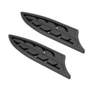 PATIKIL Funda De Seguridad ABS Para Cuchillos De 4 Pulgadas De Cerámica Protector Universal Del Filo Funda Protectora Para Cuchillos De Cocina Negra 10 Cm L Paquete De 2