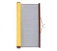 PATIKIL Paño de escritura de agua, Caligrafía Reutilizable Paño de Escritura de Agua en Blanco Papel Mágico Sin Tinta Juego de Caligrafía China para Principiantes Practicando, Dorado