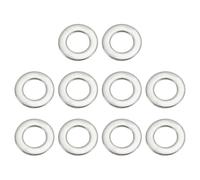 PATIKIL Paquete de 10 Unidades 304 Acero Inoxidable Arandela Plana | 3/4" ID x 1 1/3" OD x 0.12" de Grosor, Arandelas de Fijación Metálicas, para Tornillos y Pernos Surtidos