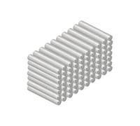 PATIKIL Paquete de 100 Pasadores Cilíndricos de Acero Inoxidable 304 | de 1, 5 x 10 mm, Pasadores de Metal, para Estantes Soportes de Estantes Elementos de Fijación de Camas Literas
