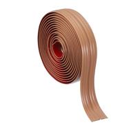 PATIKIL Protector De Esquina Para Pared 40 mm x 3 Metros, Protector Autoadhesivo Para Bordes De Esquina Flexible Moldura Para Interior Y Exterior Para Techo Encimera, Marrón