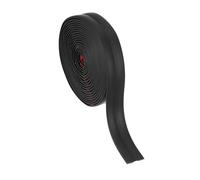 PATIKIL Protector de esquinas para pared 2cm x 3 metros, protector de bordes autoadhesivo flexible moldura para pegar en techo encimera, Negro