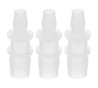 PATIKIL Reductor de Púas para Manguera, 3Pcs Conectores de Manguera de 12.7mm a 7.9mm, Empalmador de Tubería de Plástico, Adaptador de Unión para Aire, Agua, Combustible, Acuario
