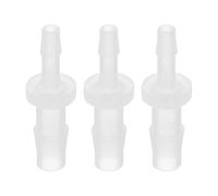 PATIKIL Reductor de Púas para Manguera, 3Pcs Conectores de Manguera de 6.4mm a 3.9mm, Empalmador de Tubería de Plástico, Adaptador de Unión para Aire, Agua, Combustible, Acuario