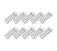 PATIKIL Resorte de Compresión, 0.4mm de Diámetro de Alambre x 4mm de Diámetro Exterior x 10mm de Longitud, 10 Piezas de Muelles Pequeños de Extensión Mecánica de Acero Inoxidable 304