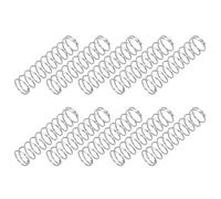 PATIKIL Resorte de Compresión, 0.4mm de Diámetro de Alambre x 5mm de Diámetro Exterior x 20mm de Longitud, 10 Piezas de Acero Inoxidable 304 Muelles de Compresion Mecánica Pequeños