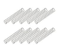 PATIKIL Resorte de Compresión, 0.5mm de Diámetro de Alambre x 5mm de Diámetro Exterior x 30mm de Longitud, 10 Piezas de Acero Inoxidable 304 Muelles Pequeños de Extensión Mecánica