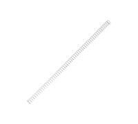 PATIKIL Resortes de Compresión, 0.8x10x305mm（Diámetro Alambre*OD*L) Muelles de Compresion 304 Acero Inoxidable Resorte Mecánico Cilíndrico Pequeño para Reemplazo Reparación Industria