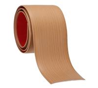 PATIKIL Tira de Transición de Suelo, 2m x 7.6cm Tira de Umbral Autoadhesivo PVC Perfil Plano de Vinilo Adhesivo para Borde Unir Huecos Puertas Alfombras Baldosas, Roble Amarillo