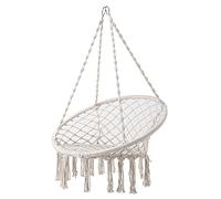PATIO Hamaca Hamaca Exterior Interior Estilo Boho Sólido Cordones Crudo