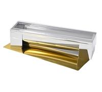 patisse Gouttière à bûche Canalón para Tronco de Acero Inoxidable 30 cm