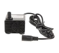 PATKAW Bomba Solar Sumergible para Fuente Capacidad de 500l/h, Fácil Instalación y Simple, Material Plástico, Adecuado para Refrigeración de Coches y Fuentes