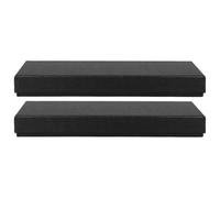 PATKAW Cajas Grandes para Corbatas de Hombre Tapa Rígida de Cartón, 27,6 X 9,4 X 3,6 CM, Embalaje para Cumpleaños y Festivales, Pack de 2 Unidades