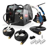 PATON MultiPRO-350-15-4-400V 350A soldadora TIG MIG MMA profesional 3 en 1 - 550A TIG HF, MMA y MIG MAG con conector EURO, 400V, soldadora inverter digital de alto rendimiento para industriales
